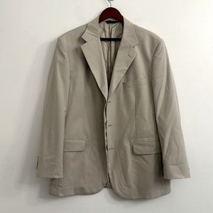 Brooks brother cream blazer size 44R